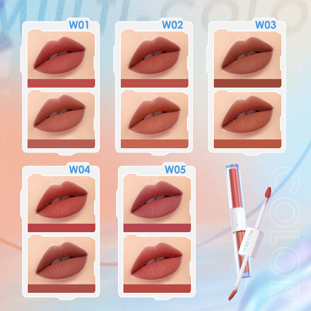 Duo Matte liquid Lipstick