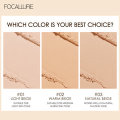 FOCALLURE Covermax Two-way-cake Compact Pressed Powder