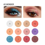12 Colors Eyeshadow Pallete  FA-61 #3