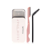 FOCALLURE Brow Styling Soap With Eyebrow Razor