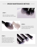 6 Pcs Premium Makeup Brush Set