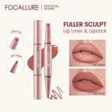 FOCALLURE Fuller Sculpt Lip Liner 2-in-1 Lipstick
