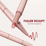 FOCALLURE Fuller Sculpt Lip Liner 2-in-1 Lipstick