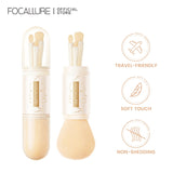 FOCALLURE 4-In-1 Makeup Brush Set