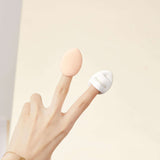 FOCALLURE Face Makeup Puff – Teardrop Shape (With Logo)