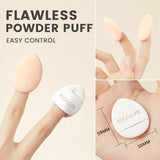 FOCALLURE Face Makeup Puff – Teardrop Shape (With Logo)