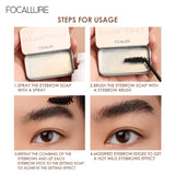 FOCALLURE Brow Styling Soap With Eyebrow Razor