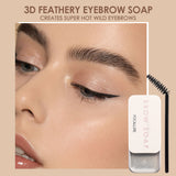 FOCALLURE Brow Styling Soap With Eyebrow Razor