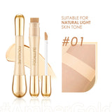 Matte Complete Concealer High Coverage with Brush