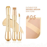 Matte Complete Concealer High Coverage with Brush